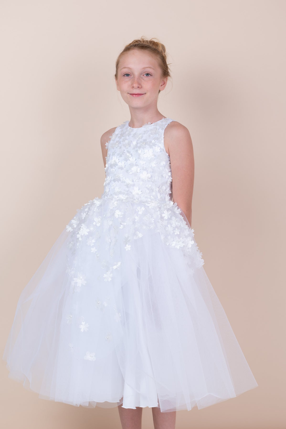 Zoe flower 2025 girl dress